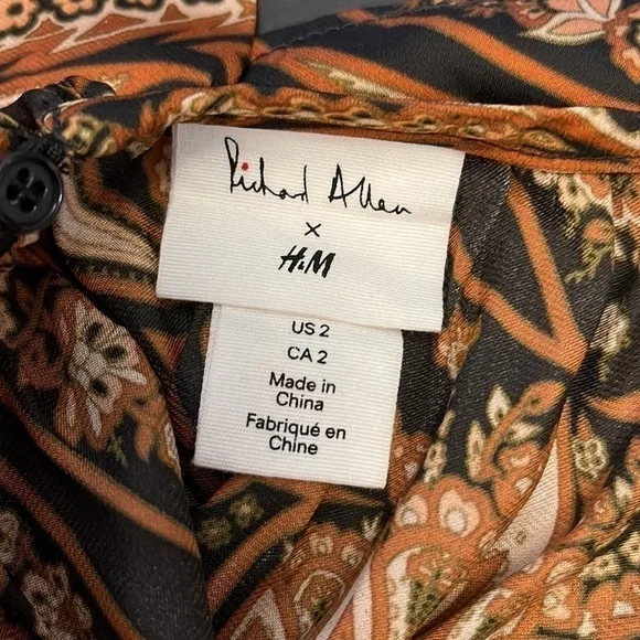 RICHARD Allen Paisley Top Size 2 - Picture 7 of 9